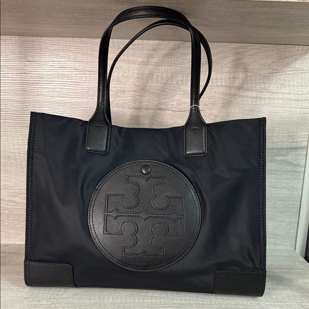 Tory Burch Small Ella Nylon Tote; Like New! - Picture 5 of 11